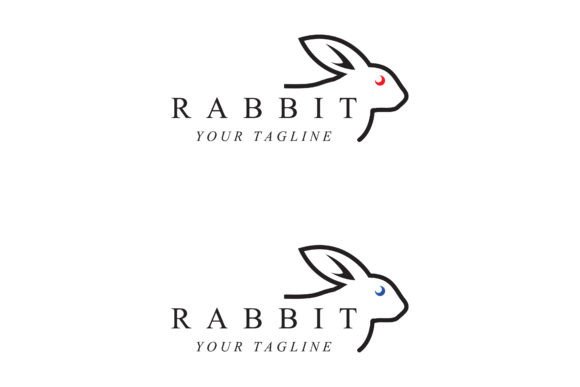 Download Rabbit Logo with Slogan Template - Premium Resources
