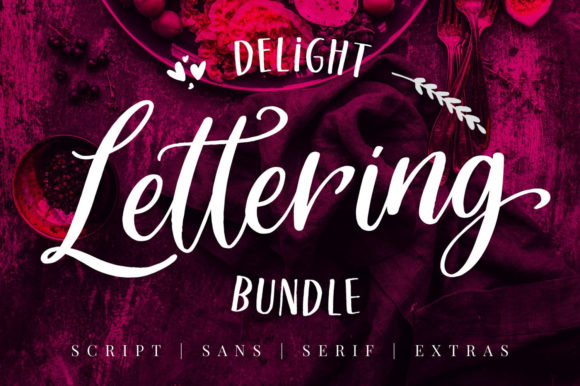 Download Delight Lettering - Letter Collection